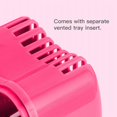 thumbnail image 4 of Toothpaste Denture Cup Bath Box Case With Strainer Basket Retainer Case Soaking Container Denture Cleaning Cup For Upper And Lower(Light Green), Tooth care for Women, 4 of 4