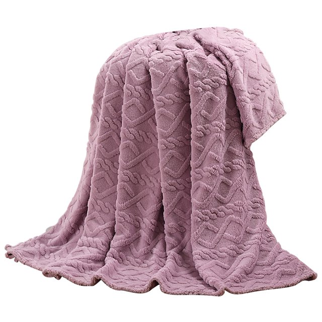 Super Soft Blanket 180 cm x 200 cm Fleece Throw for Sofa Bed or Outdoor Use