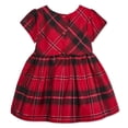 thumbnail image 2 of George Baby Girls' Plaid Dress, 2 of 2