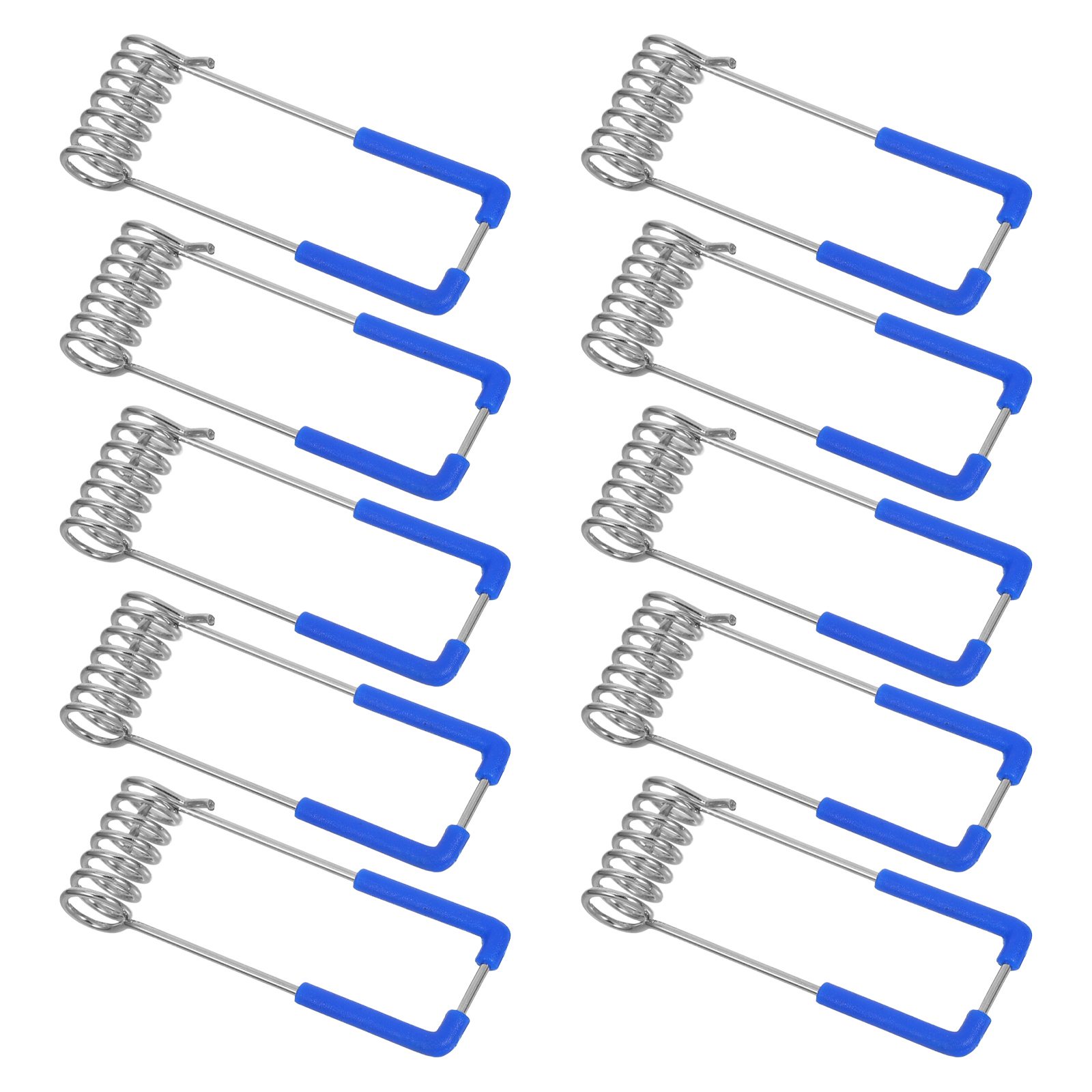 PENIKOKO 10pcs LED Light Hooks Spring Clips Blue Plastic For Panel ...