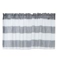 thumbnail image 2 of Agiferg Valance Curtains Extra Wide and Short Window Treatment Kitchen Living Bathroom, 2 of 2