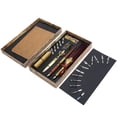 thumbnail image 2 of Feather Pen Set Business Retro Student Dipping Pen Creative Quill Kit Writing Correction Supplies, 2 of 8