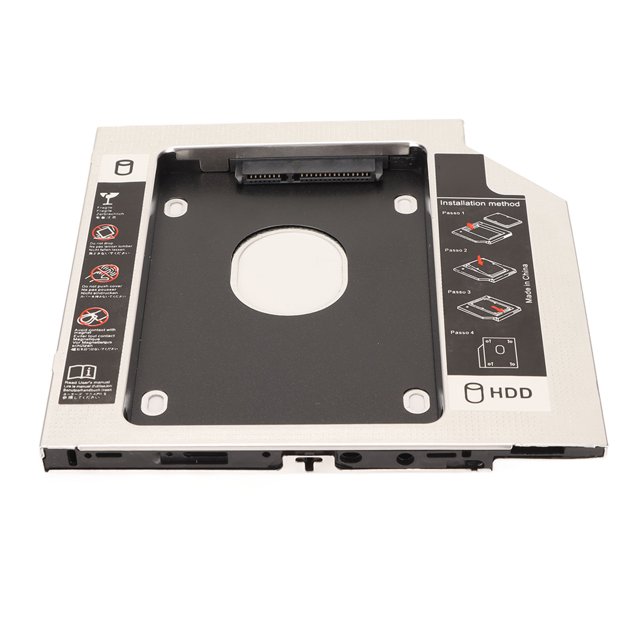 HDD Caddy, 2.5 Po Caddy de Disque Dur Plateau de Disque Dur Utilisation Pratique