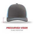 thumbnail image 2 of Casquette Trucker Snapback Ajustable, Ajustable, Bleu CharcoalColumbia, 2 of 6