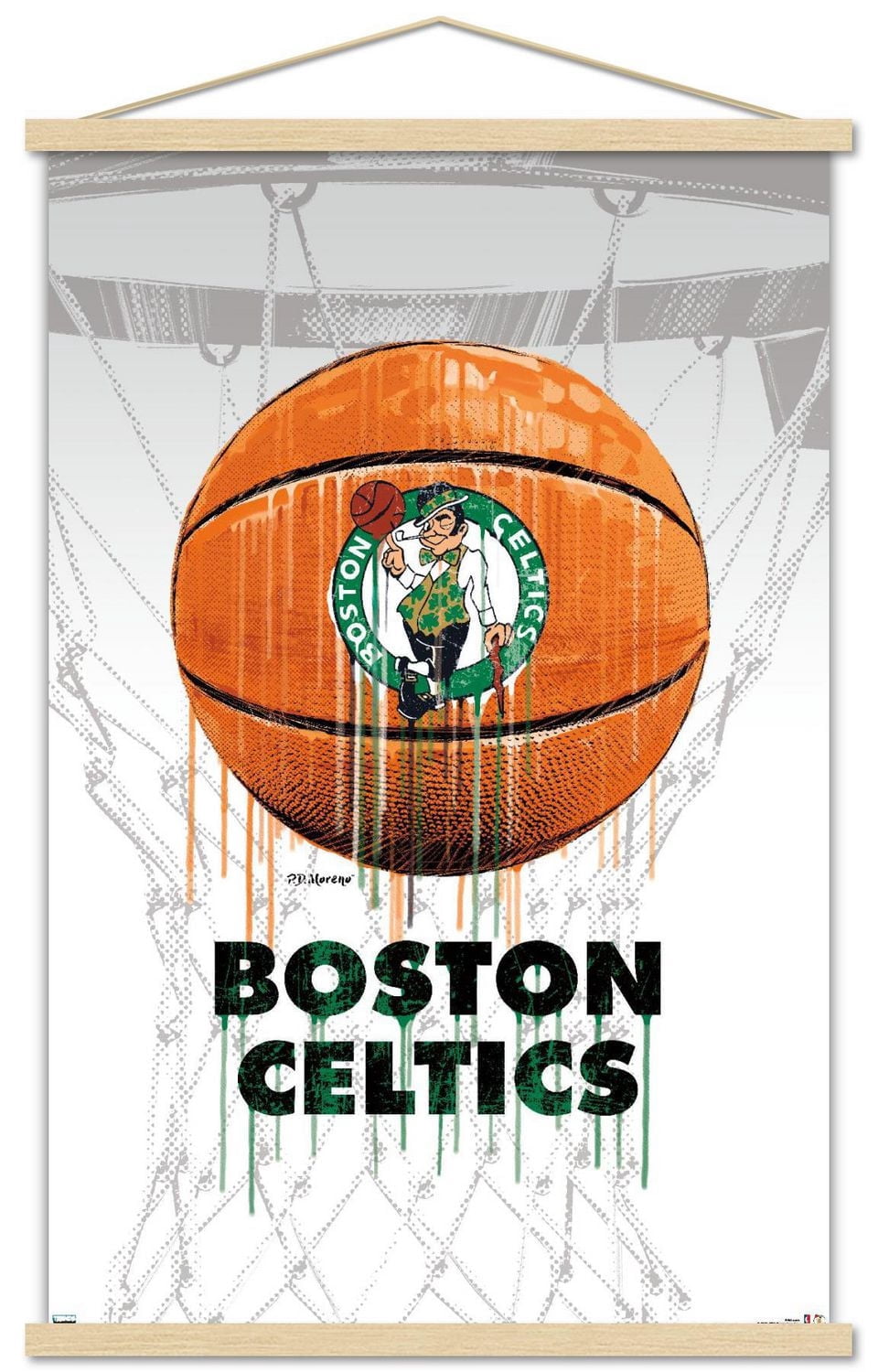 NBA Boston Celtics - Ballon goutte à 20
