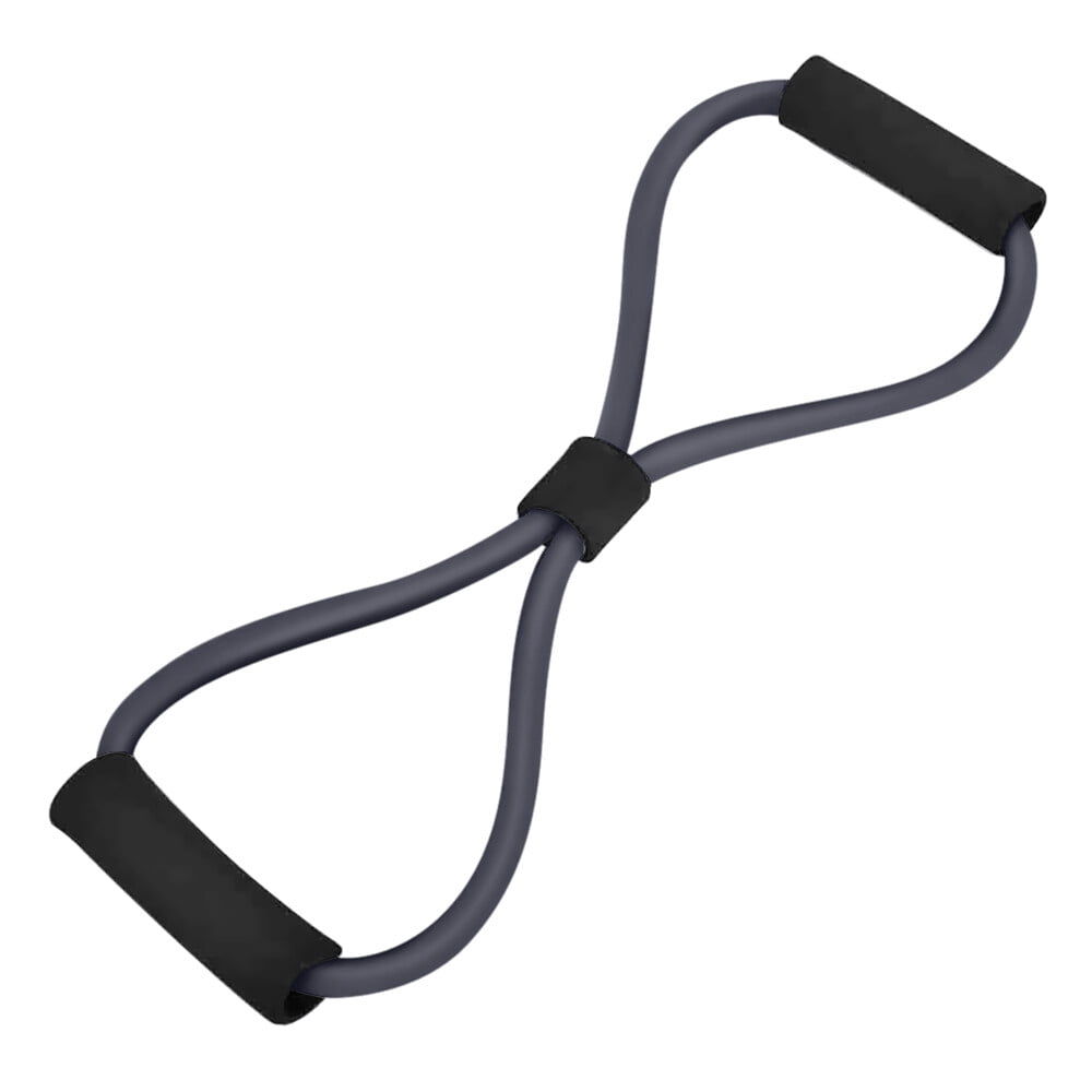 Amdohai Yoga Gym Fitness 8-shape Pulling Rope Exercise Resistance Band Chest Expander Muscle Training Tubing Stretching Pull Rope