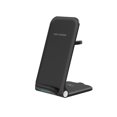 thumbnail image 1 of Heliisoer Multifunctional Folding Vertical Wireless Charger Suitable Phone Watch Earphone Compartment Fast Charger Pad Three-in-one, 1 of 1