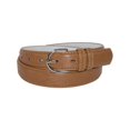 thumbnail image 1 of CTM®  Leather 1 1/8 Inch Dress Belt (Women's), 1 of 3