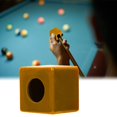 thumbnail image 1 of TOPINCN Portable Billiard Pool Cue Chalk Holder Protective Cover High-end Accessory, Billiard Chalk Holder, Billiards Accessory, 1 of 8