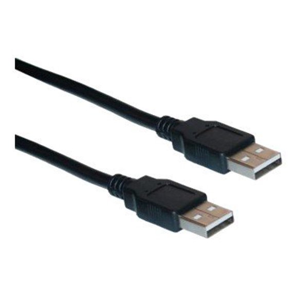 CableWholesale.com - Câble USB - USB (m) vers USB (m) - 10 Pi - Noir