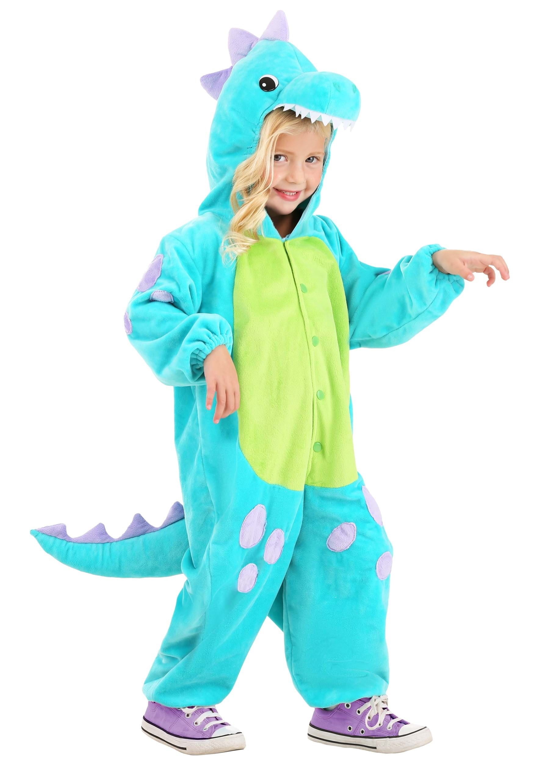 Déguisement Teal Cuddlesaur pour Tout-Petit