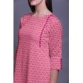 thumbnail image 2 of Bimba Kurta à Manches 3/4 Imprimée Kurti Droite Vêtements d'Été pour Femmes, 2 of 6