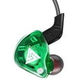 thumbnail image 1 of pitrice QKZ AK6 In Ear 3.5mm Sport Earphones with Mic Green, 1 of 8