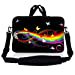 thumbnail image 3 of LSS Sac Pochette pour Ordinateur Portable 15,6 Pouces Compatible avec Acer, Asus, Dell, HP, Sony, MacBook et Plus / Étui de Transport avec Poignée et Bandoulière Ajustable, Papillon Arc-en-Ciel, 3 of 4