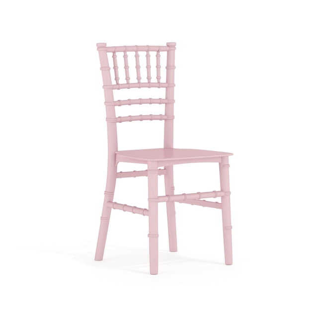 Chaise Chiavari en résine blanche pour enfants