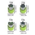 thumbnail image 2 of EGNMCR 15PCS Toddler Knife For Chopping Mini Chef Knife Set For Kids Knives Kitchen Knife Set Plastic Children Cooking Cutter Set Vegetable cutting, 2 of 8