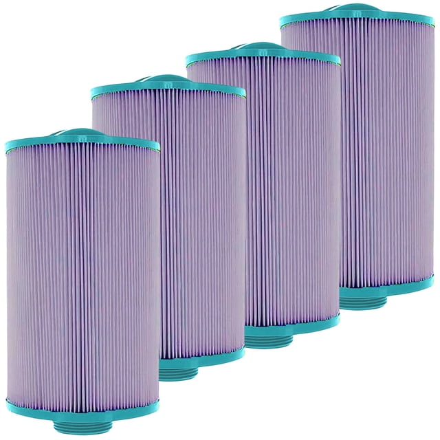 Hurricane Filters HF4H21 Platinum Purple Spa Filter Cartridge Replacement, 4 Pck