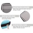 thumbnail image 2 of Sac de Rangement pour Guitare Portable, Pochette de Rangement pour Plectre Acoustique Électrique, 2 of 7