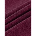 thumbnail image 4 of Innerwin Bas Couleur Unie Pantalons de Yoga pour Femmes Entraînement Taille Élastique Pantalons Simples Rouge Vin G, 4 of 6