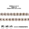 thumbnail image 2 of Niche 420 Drive Chain 88 Links Non O-Ring with Master Link Motorcycle 519-CDC2277H, 2 of 4