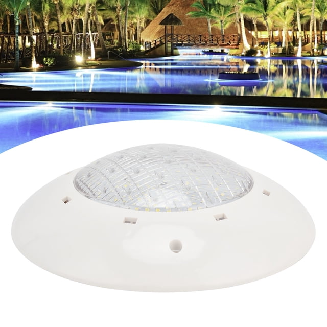 LED Underwater Light High Performance WallMounted Pool Lamp IP68 Waterproof Swimming Pool Plastic Warm Light for Hotel