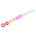thumbnail image 1 of lionlar 10Pcs Solid Silicone Double Flared Plugs Ear Gauge Stretching Expander 12mm, 1 of 7