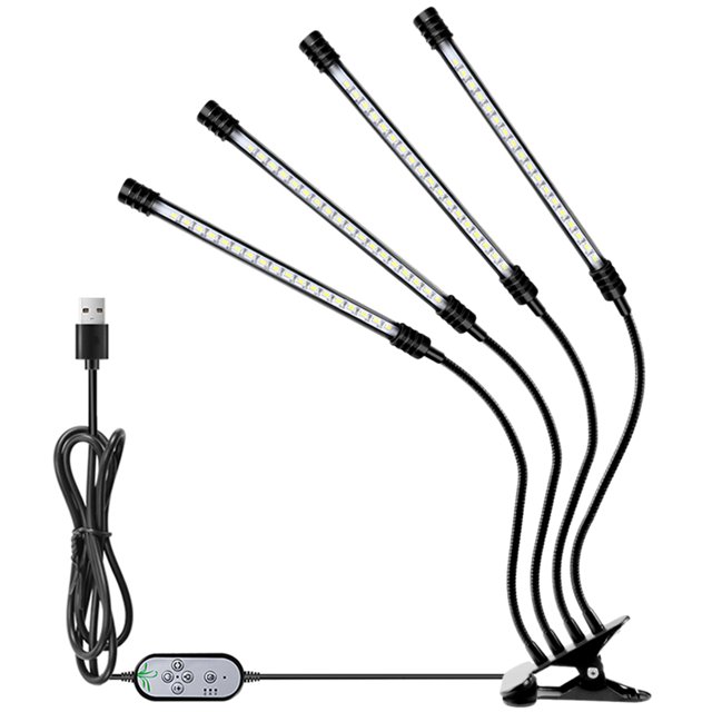 Amdohai USB Plante Grow Light Lumière du Soleil Blanc Angle Spectre Complet