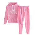 thumbnail image 1 of Birdeem Ensemble Décontracté pour Femmes Sweat à Capuche à Cordon Manches Longues et Pantalon Long, 1 of 1
