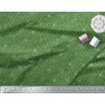thumbnail image 3 of Soimoi Tissu de Velours Vert Spirale & Points Tissu Imprimé par Yard 58 Pouces de Large, 3 of 5