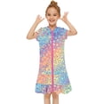 thumbnail image 3 of Maillots de Bain pour Enfants Filles Filles Cache-Maillot Cache-Maillot pour Enfants Fermeture Éclair Robe de Plage pour Maillot de Bain Bébé Maillot de Bain Fille Robe de Plage Cache-Maillot Cache-Maillots, 3 of 3
