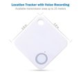 thumbnail image 2 of serony Traqueur de Positionnement Anti-Perte Rappel Compatible Bluetooth Portefeuille Anti-Perte Clé Trouveurs pour Animaux Localisateur Professionnel Pratique Blanc, 2 of 9