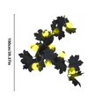 thumbnail image 2 of Wzzjkit Halloween USB Maple Leaf Eye Light String Ghost Festival Horror Mood Decoration Thanksgiving Small Light, 2 of 3