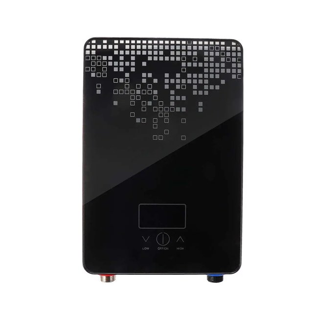 6500W Electric Water Heater Bathroom Shower Multi-purpose Household Instant Tankless Hot-Water Heater Temperature Display ,Security Protection Design