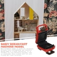 thumbnail image 4 of Estbridge Mini Waffle Maker Set of 2 House Eggette Breakfast Machine Red Plastic, 4 of 6