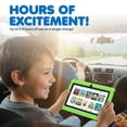 thumbnail image 4 of Contixo 7" Kids Tablet 2025 Model with Epic! & Lingokids, Educational Android Tablet for Kids 3-12, 32GB, Parental Controls, Kid-Proof Case – Green, 4 of 9