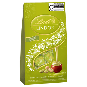 Lindt LINDOR Pistachio Sac de truffes de chocolat au lait