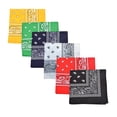 thumbnail image 1 of Daydana 72 Pack 100% Solid Bandanas - Wholesale Lot (Mix), 1 of 2