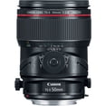 thumbnail image 2 of Canon TS-E 50mm f/2.8L Macro Lentille Inclinable (2273C002) + Kit de Filtres + Plus, 2 of 7