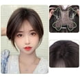 thumbnail image 1 of Four Leaf Clover Bangs Wig Patch For Women Hair Repair Fluffy Lot Patch F4C4, 1 of 8