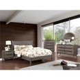 thumbnail image 4 of Allora 2-Drawer Mid-Century Solid Wood/Wood Veneer/MDF Nightstand in Gray, 4 of 5