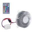 thumbnail image 4 of Estink Sun Flower Wall Lamp Aluminum RGB Remote Control 85-277V For Bedroom, 4 of 8