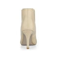 thumbnail image 3 of Unique Bargains Women's Pointed Toe Stiletto Heel Chelsea Boots, 3 of 8