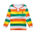 thumbnail image 1 of Children'S Shirt Long Sleeve Tee With Mock Neck Two Piece Design For Boys And Girls Yellow 110/3 —4, 1 of 3