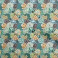 thumbnail image 1 of oneOone Viscose Jersey Sarcelle Vert Tissu Robe Tissu Tissu Imprimé par la Cour 60 Pouces de Large, 1 of 4