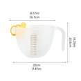 thumbnail image 3 of TIELUTT Filter Measuring Cup Large Capacity with Canner Pressure Cooker for Canning Egg Cooker for Hard Boiled Eggs Food Cooker Warmer Pressure Cooker Air Fryer Combo Cooking Utensils Set Stainless S, 3 of 8