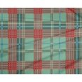 thumbnail image 4 of oneOone Tissu Polyester Lycra Tartan Imprimé au Mètre 56 Pouces de Large, 4 of 4