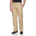 thumbnail image 1 of Dickies Mens Loose Fit Double-Knee Work Pant, 34W x 36L, Khaki, 1 of 2