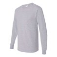 thumbnail image 2 of Jerzees T-Shirt à Manches Longues pour Hommes DRI-POWER Active, TG, Gris Chiné, 2 of 2