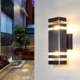 thumbnail image 1 of DVKPTBK Outdoor Wall Sconces Modern Waterproof Engineering Plastic Black, 1 of 8