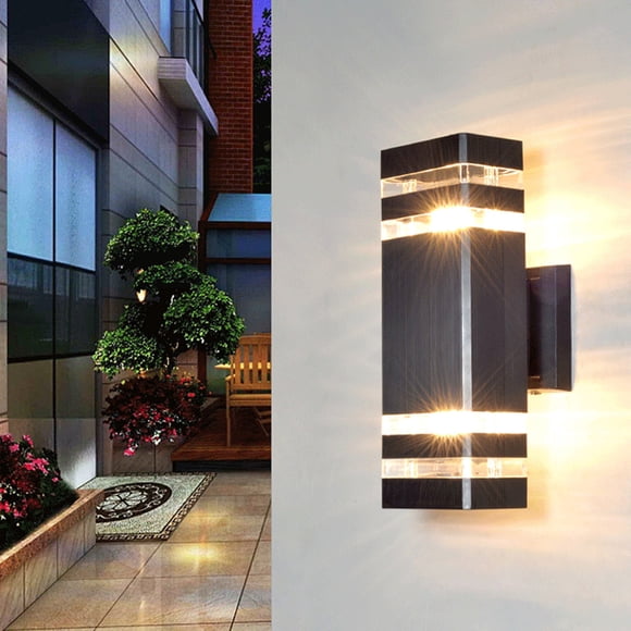 LSLJS Outdoor Wall Light, Outdoor Fixture Wall Mount, Modern Outdoor Wall Porch Light, Engineering Plastic Outdoor Wall Light, Outdoor Fixture Wall Mount D, Wall Lamps